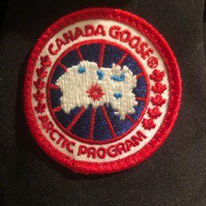 Worn Once - 	Canada Goose 36.5 Rossclair Parka Size Large, Black with Fur